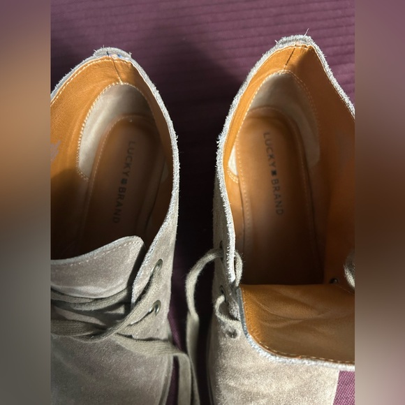 Suede Lucky Brand booties - Picture 2 of 9